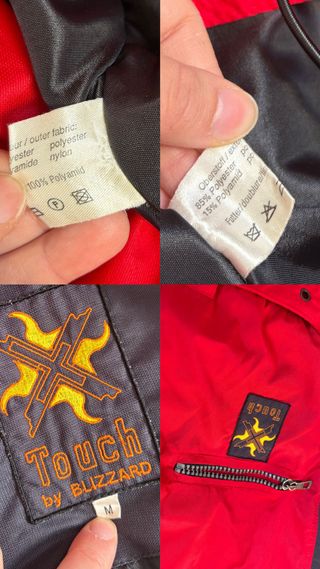 Tuta sci uomo vintage anni 90 Touch By Blizzard