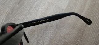 Gafas Moscot Lemtosh Negras Rosa Polarizadas 44