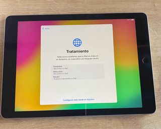 iPad 6ª Gen 128GB Plata/Gris Espacial