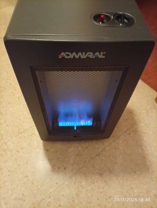 Estufa de gas Admiral