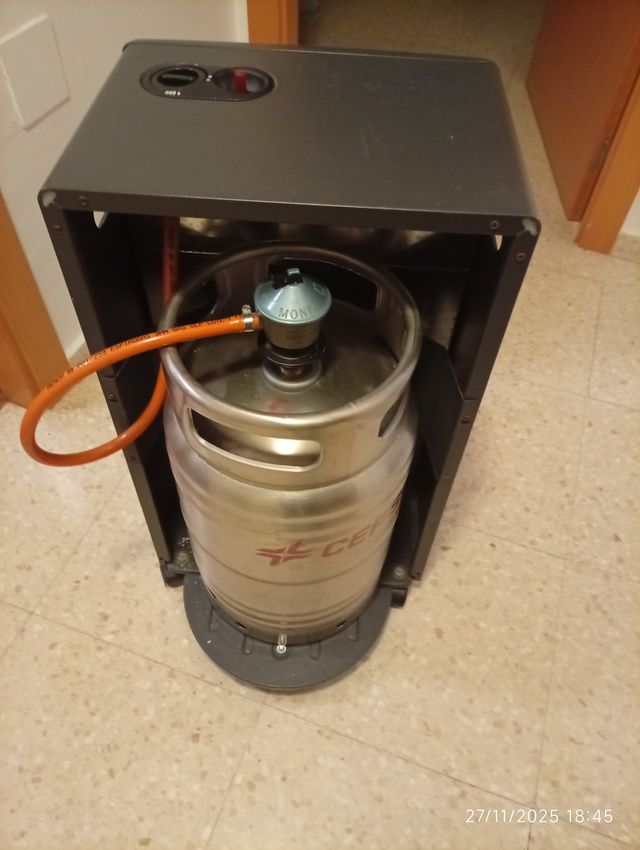 Estufa de gas Admiral