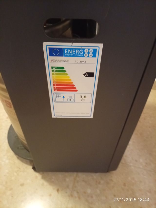 Estufa de gas Admiral