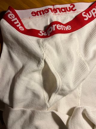 Supreme Calzoncillos Hombre Blancos