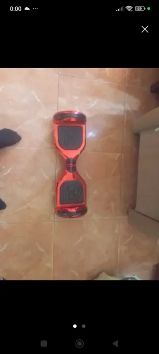 Hoverboard Rojo Brillante