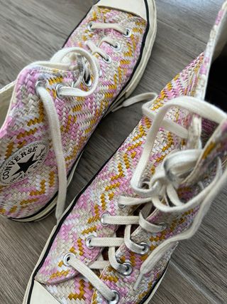 Converse All Star trenzado multicolor unisex T.44