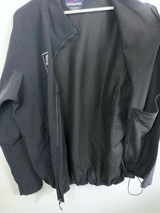 Chaqueta Patagonia Softshell Oversize Retro Negra