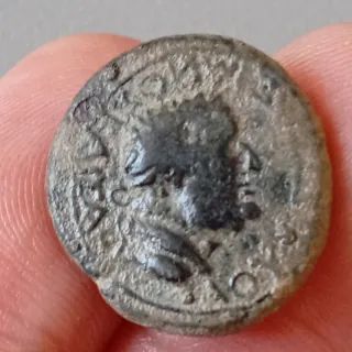 ≡ Espectacular Moneda romana emperador Vespasiano