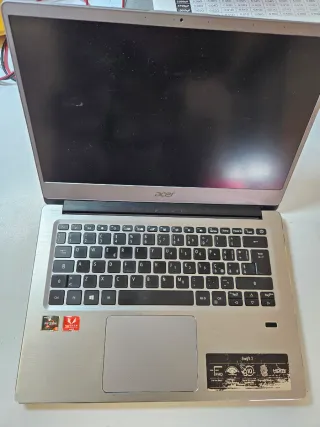 Notebook Acer N17W7 Grigio/Argento