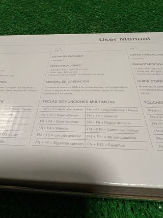 Teclado Victsing PC206A Blanco