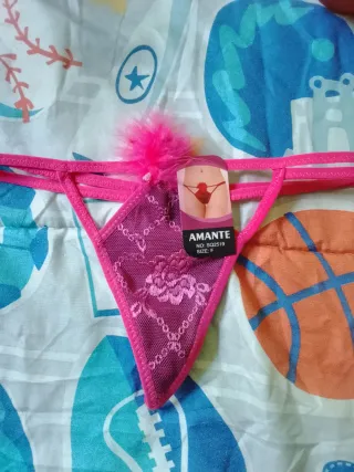 Tanga AMANTE con pompón