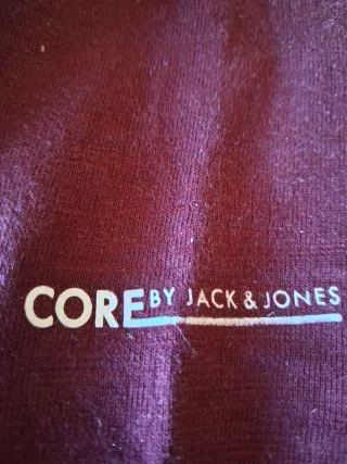 Polo Jack & Jones granate talla M