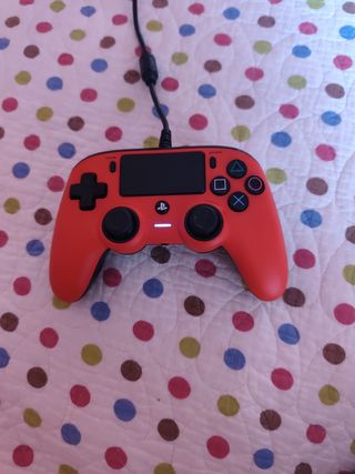 Mando Nacon PS4 Rojo