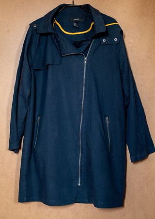 Gabardina Azul Mujer Forever 21