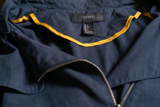 Gabardina Azul Mujer Forever 21