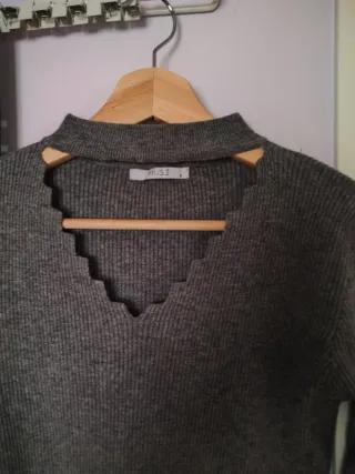 Jersey MUS&BOMBON gris talla S