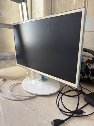 Monitor Samsung TV Blu e Bianco