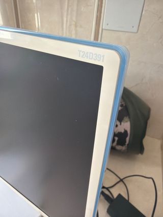 Monitor Samsung TV Blu e Bianco