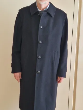 Cappotto Loden Vintage Blu