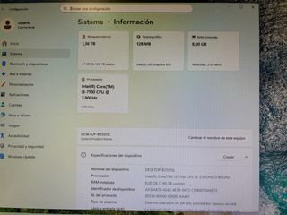 Ordenador ASUS i3 7ª Gen