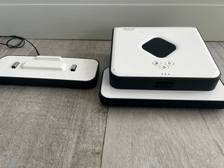 Robot Braava y Robot Roomba.