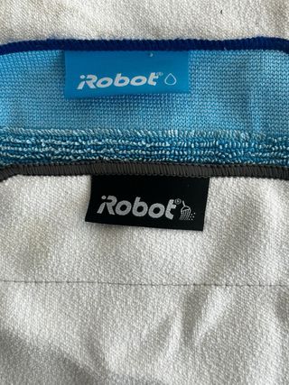 Robot Braava y Robot Roomba.