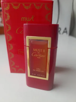 Must II de Cartier Miniatura Eau de Parfum