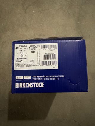 Birkenstock Boston nere 42