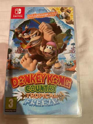 Donkey Kong Country Tropical Freeze Nintendo Switc