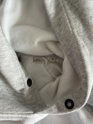 Sudadera Jack & Jones blanca y gris