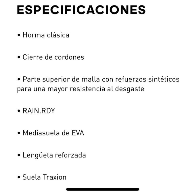 Botas senderismo Adidas Eastrail 2.0 RAIN.RDY