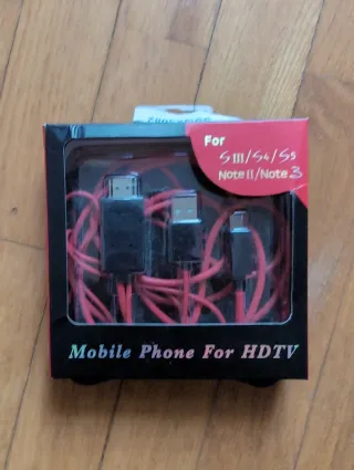 Cable Móvil a HDTV S3/S4/S5 Note II/3