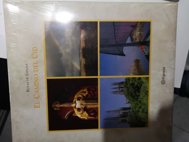5 libros rutas de España planeta precintados