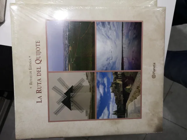 5 libros rutas de España planeta precintados