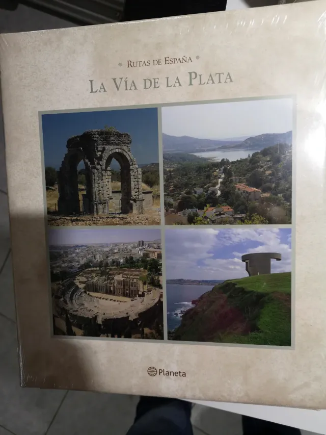 5 libros rutas de España planeta precintados
