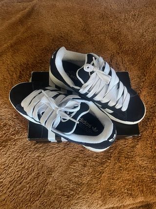 Adidas Campus Zapatillas Negras Blancas