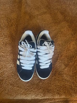 Adidas Campus Zapatillas Negras Blancas