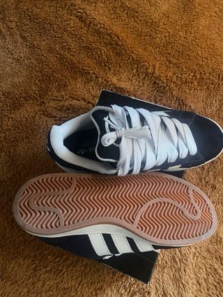 Adidas Campus Zapatillas Negras Blancas