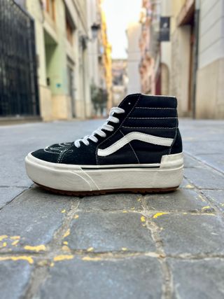 Zapatillas Vans Sk8-Hi Stacked Plataforma XL Talla