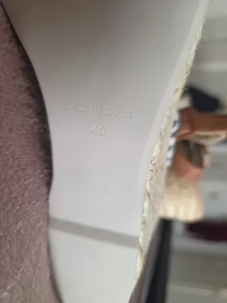 Sandalias cuña esparto trenzadas