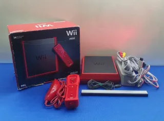 CONSOLA WII MINI COMPLETA CAJA
