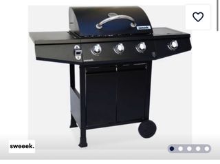 Barbecue a gas nero quasi nuovo