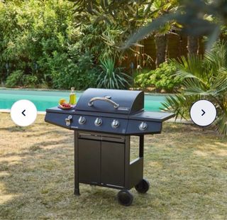 Barbecue a gas nero quasi nuovo