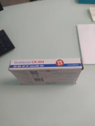 Multilector Tarjetas CoolBox CR-404 USB 2.0