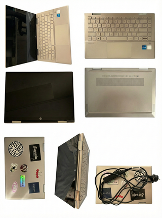 Portátil HP Convertible 2 en 1 Dorado/Plateado