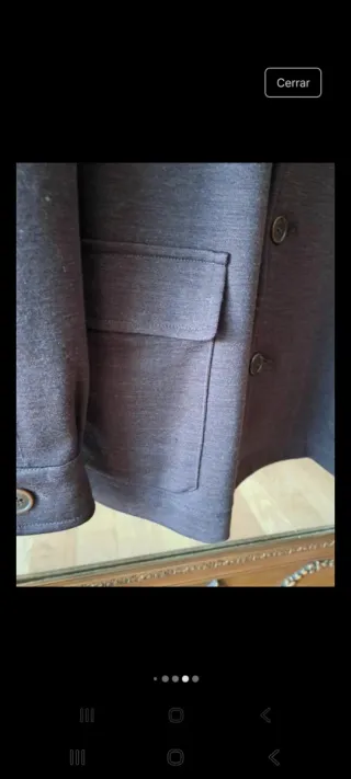 Blazer caballero marrón oscuro