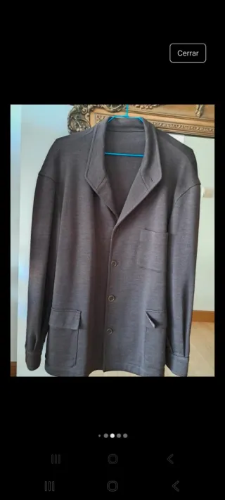 Blazer caballero marrón oscuro