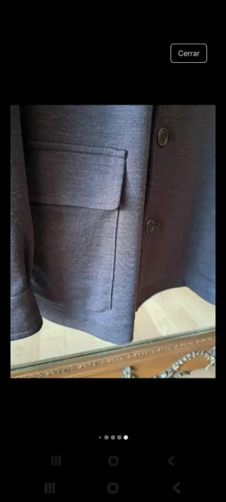 Blazer caballero marrón oscuro