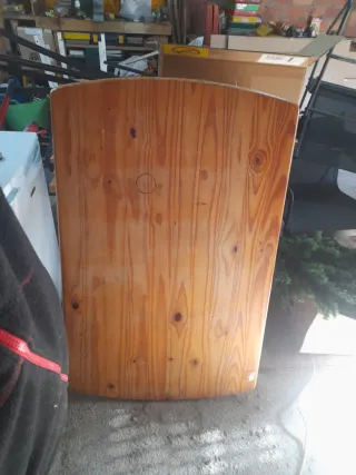 Mesa rústica madera 120x75