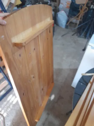 Mesa rústica madera 120x75