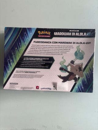 Pokemon Collezione Marowak Alola GX Sigillato